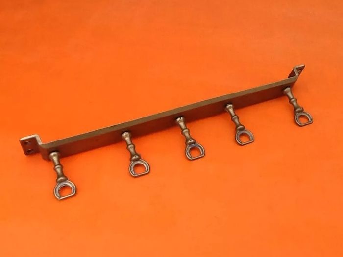 Serviteur de cuisine 5 ustensiles laiton massif - photo numéro 7