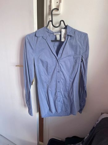 Chemise bleu h&m