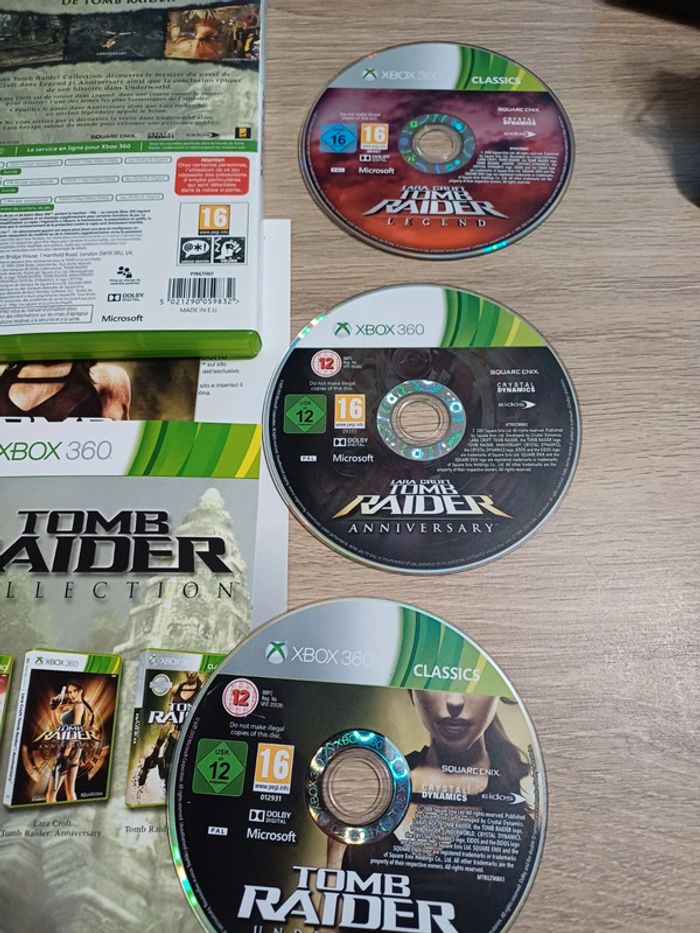 Tomb Raider Collection Xbox 360 - photo numéro 5