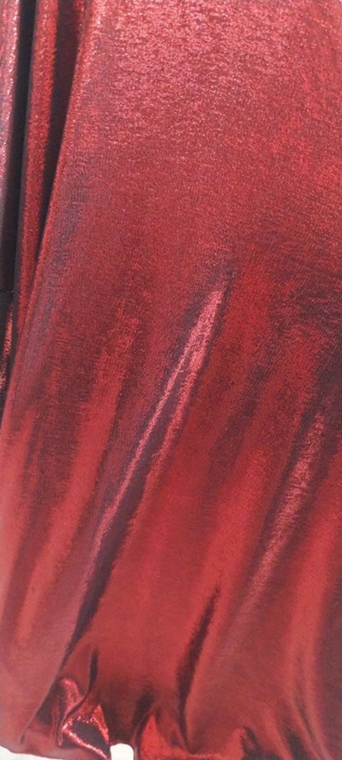 Haut de fête rouge irisé neuf - photo numéro 2