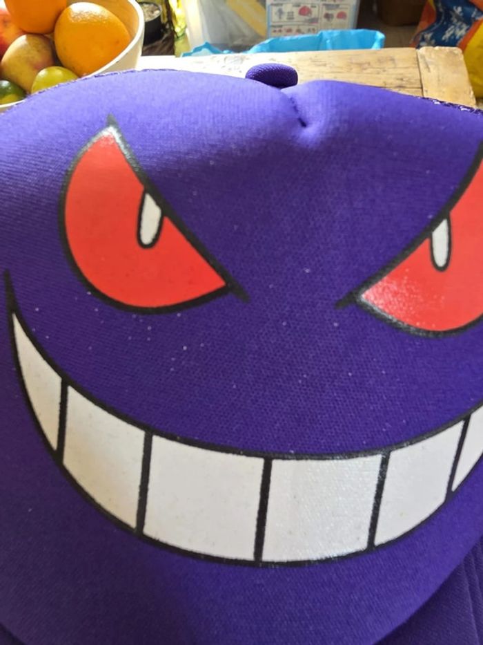🧢 Casquette Pokémon Ectoplasma – Style Fantôme, Look de Dresseur 🖤👻 - photo numéro 8