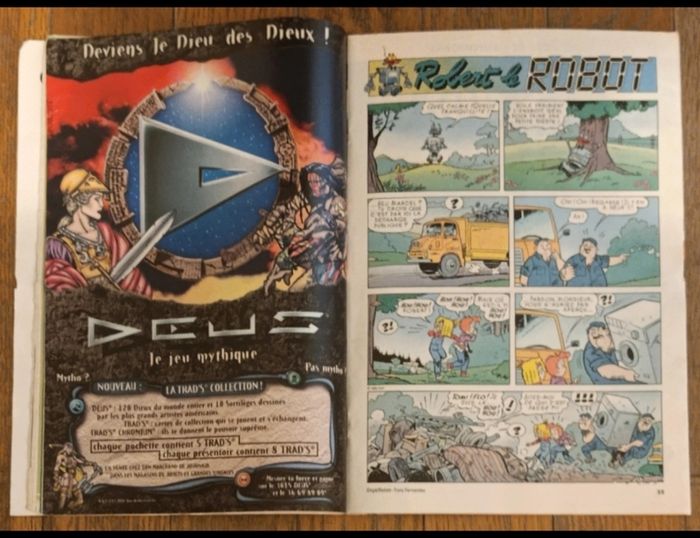 Ancien journal de mickey N°2320 avec fiches 1996 vintage - photo numéro 4