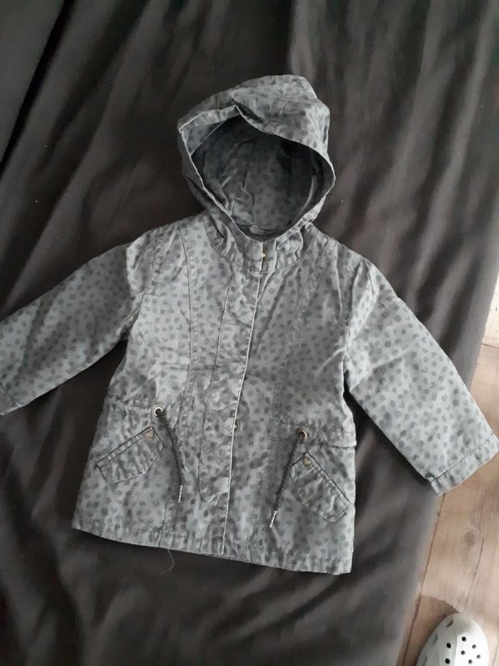 Veste double fille 18 mois