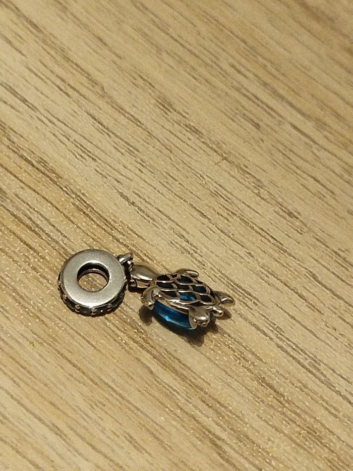 vend charm de pandora  tortue - photo numéro 5