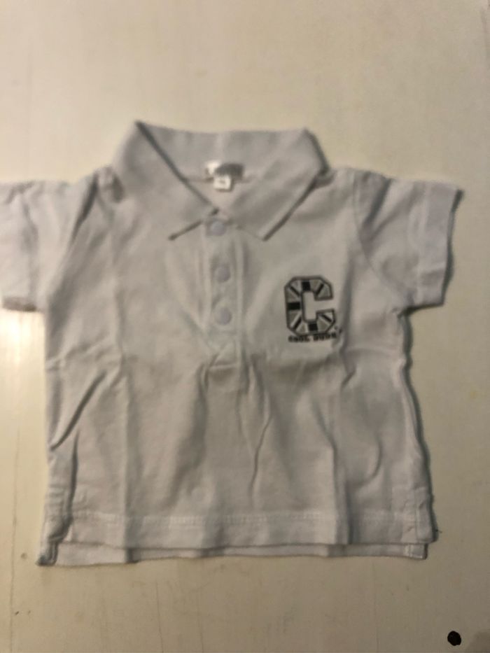 Teeshirt style polo 3 mois