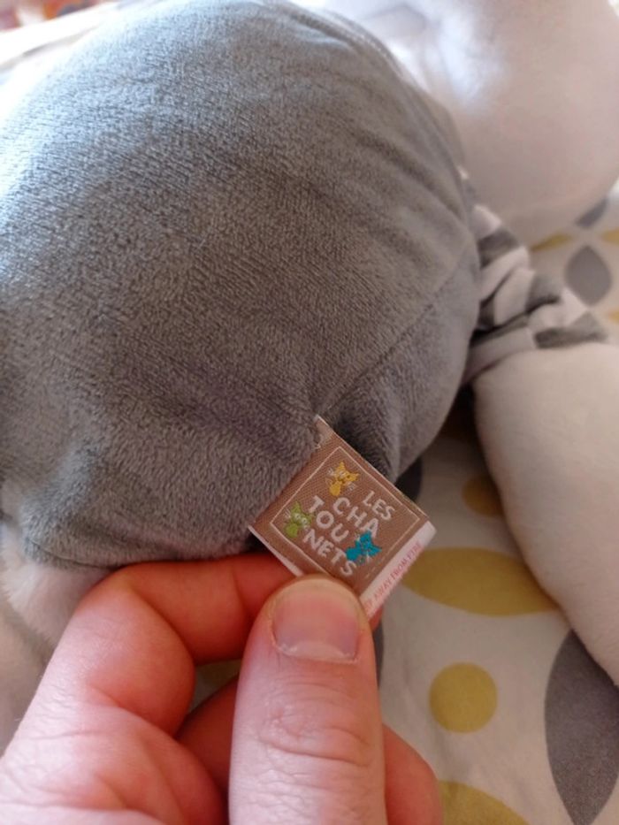 Peluche lapin chic - photo numéro 3