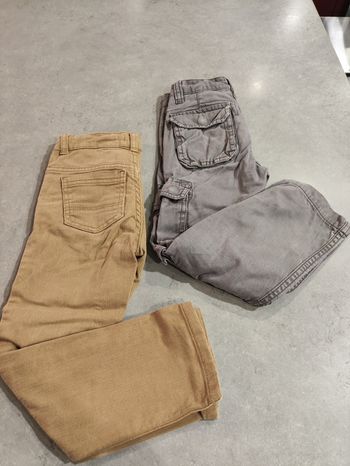 Lot de 2 pantalons garçon – 5 ans