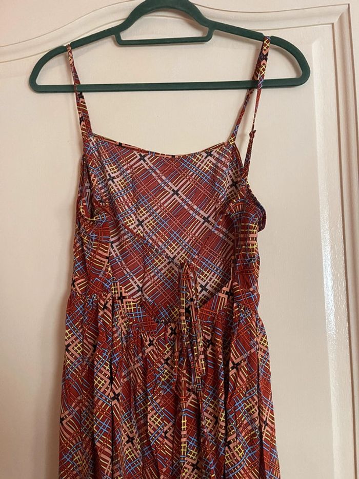 Robe fluide rétro bretelle estivale collab Elisa Nalin - photo numéro 4