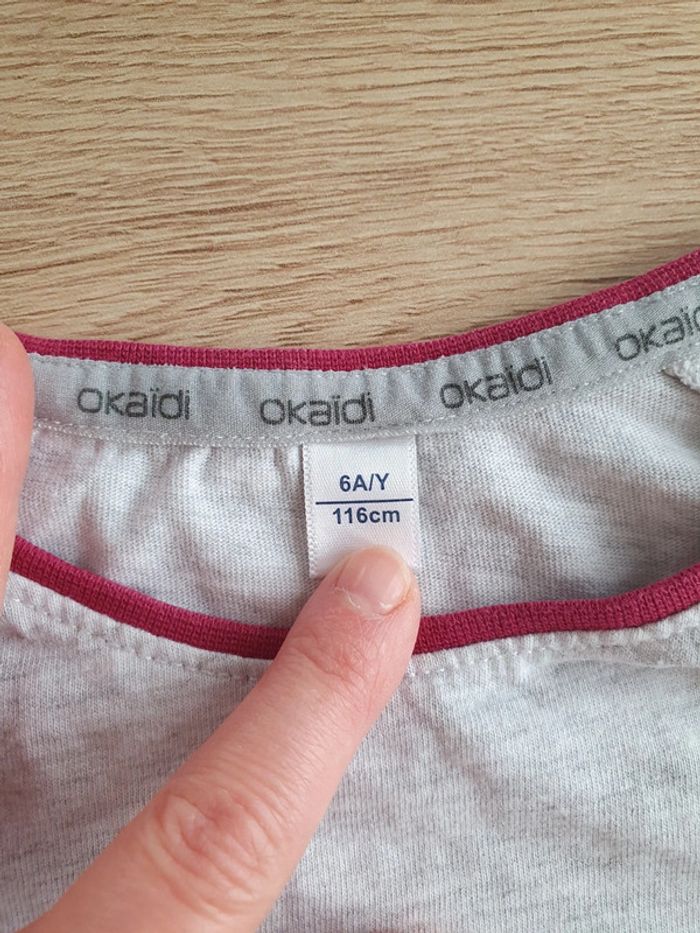 Pyjama coton okaidi 6ans - photo numéro 3