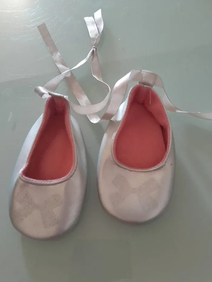 Chaussure bébé fille à lacet - photo numéro 3