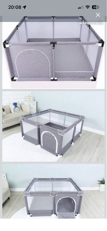 Parc bébé star Ibaby Oxford XL 