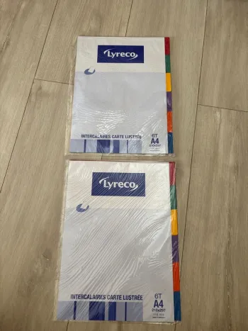 Intercalaires Lyreco