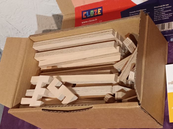Jeu de construction en bois Cloze - photo numéro 6