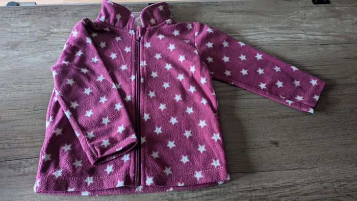 Veste polaire étoiles