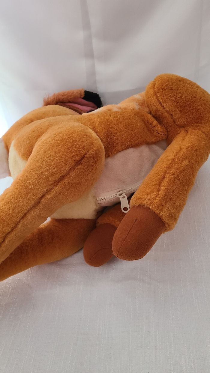 Vintage Peluche BAMBI WALT DISNEY range pyjama JEMINI 40 cm - photo numéro 5