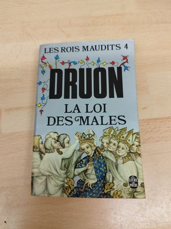 LES ROIS MAUDITS 4

DRUON

LA LOI DES MALES

Ge

LIVRE POCHE