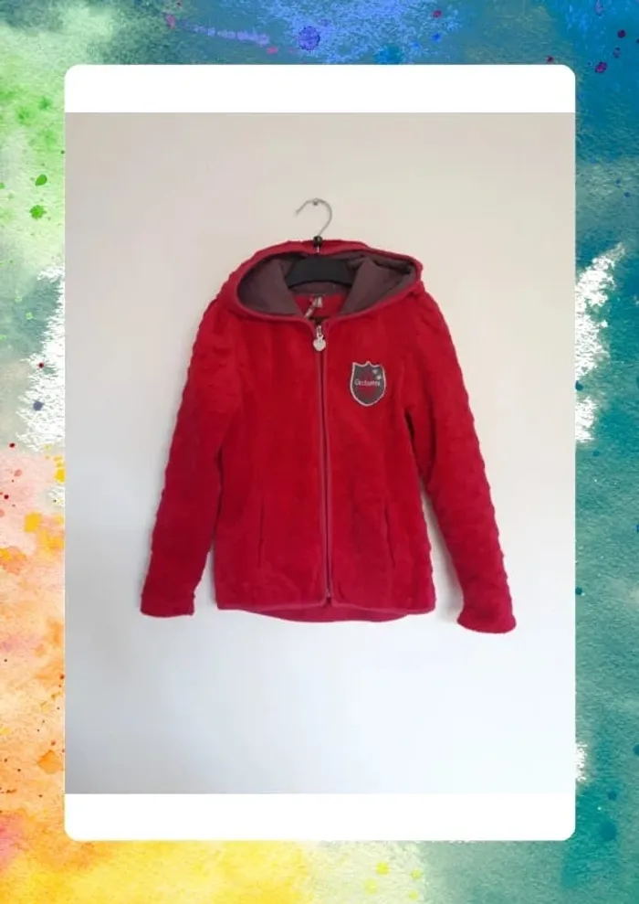 Gilet epais en minky 6 ans orchestra