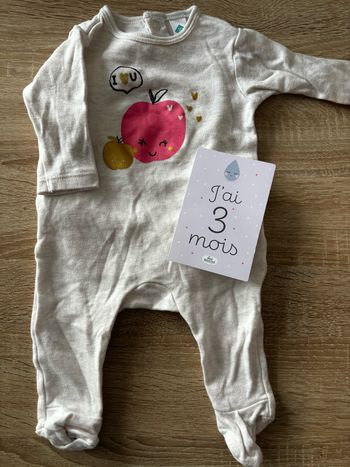 Pyjama pomme TEX t.3m