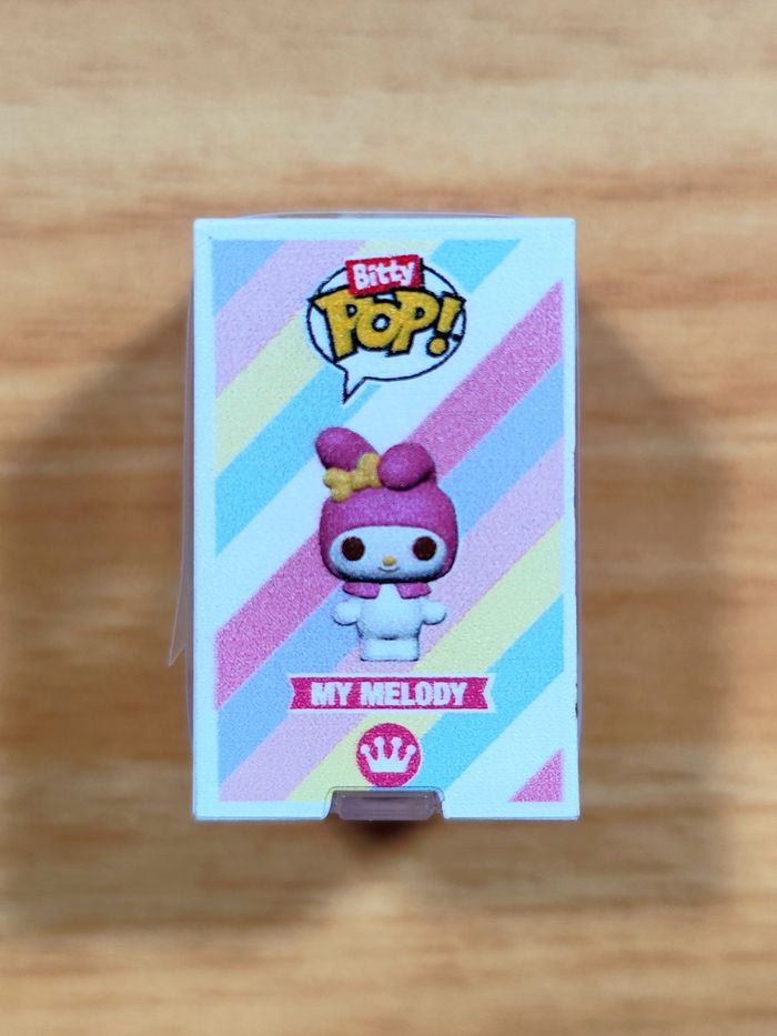 Lot 2 Bitty Pop! Hello Kitty and Friends - My Melody & Hello Kitty (Rare Dorée) - photo numéro 5