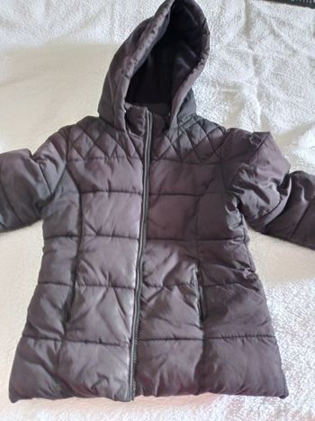 Manteau noir pour fille 5 ans