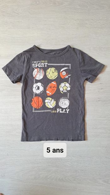 Tee-shirt 5 ans