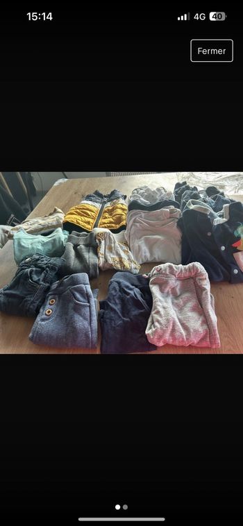 Lot vêtement garçon 3 mois