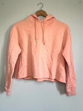 Sweat à capuche Pimkie rose corail