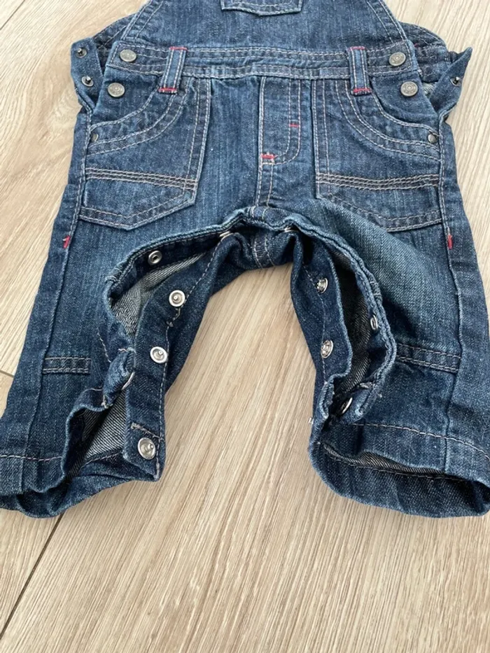 Salopette en jeans obaibi - photo numéro 4