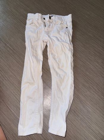 Jeans blanc skinny 5 ans