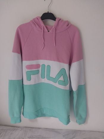 Sweat à capuche FILA pastel - Taille L