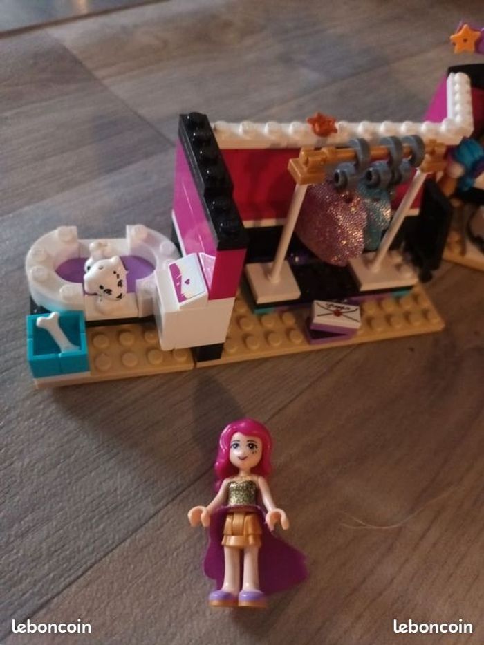 Légo la loge de la chanteuse 41104 fille friends musique chanteur stars fille violet noir - photo numéro 5