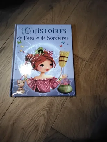 Livre des histoires de fées et de sorcière.