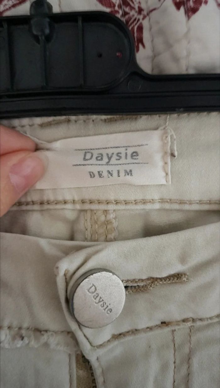 Jean Chino beige - photo numéro 3