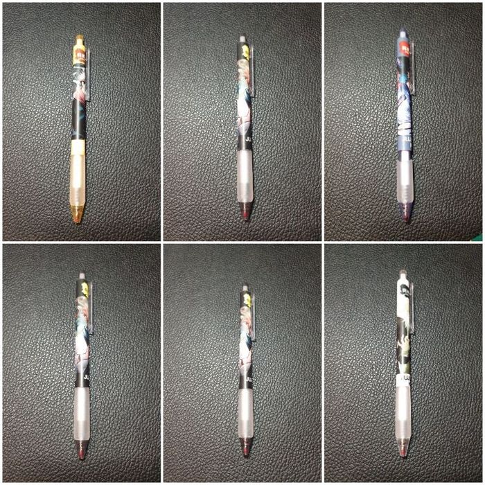 Lot de 6 stylos "Jujutsu Kaisen"