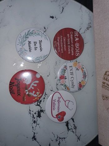 Badge personnalisé Noël 🎅