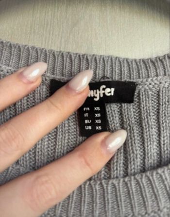 Sweat gris Jennyfer taille XS