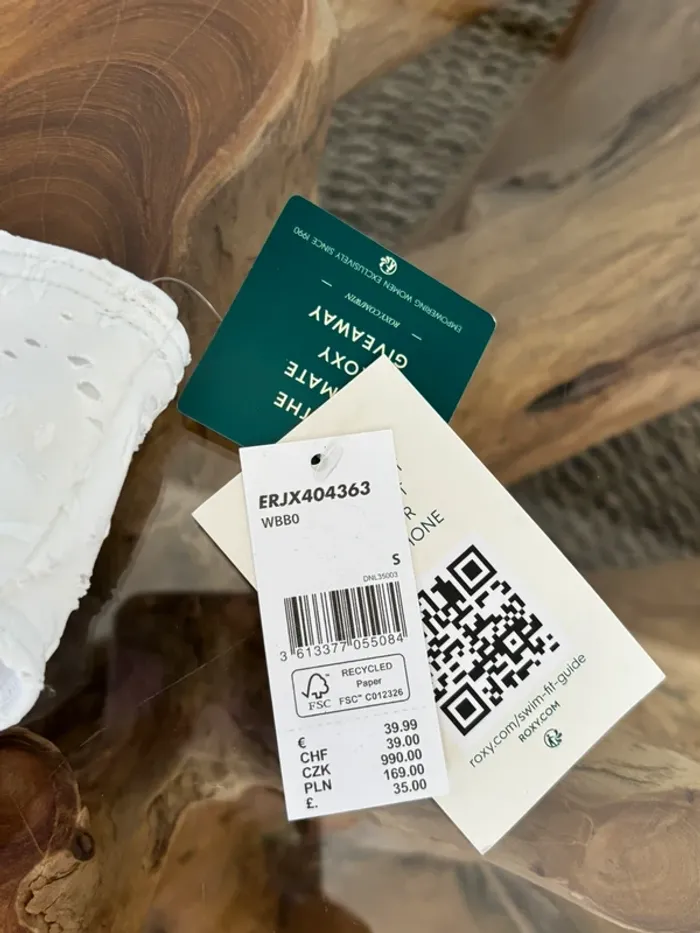 Bas de maillot de bain Roxy blanc femme - photo numéro 7