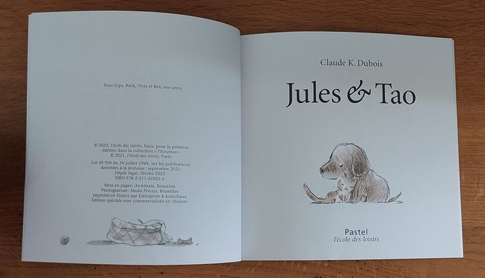 Jules & Tao - l'école des loisirs - photo numéro 2
