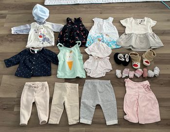Lot de vêtements fille 6 mois - 20 euros