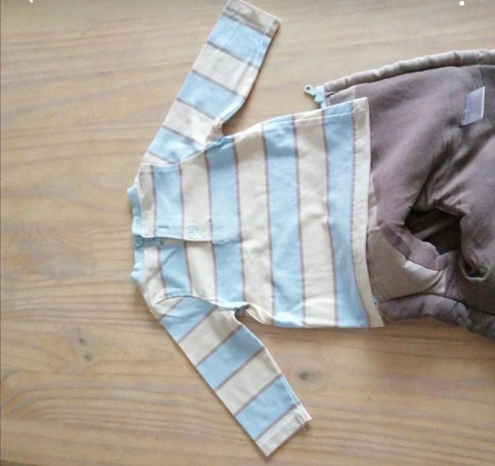 Ensemble 3 pièces BB garçon 6 mois - photo numéro 12