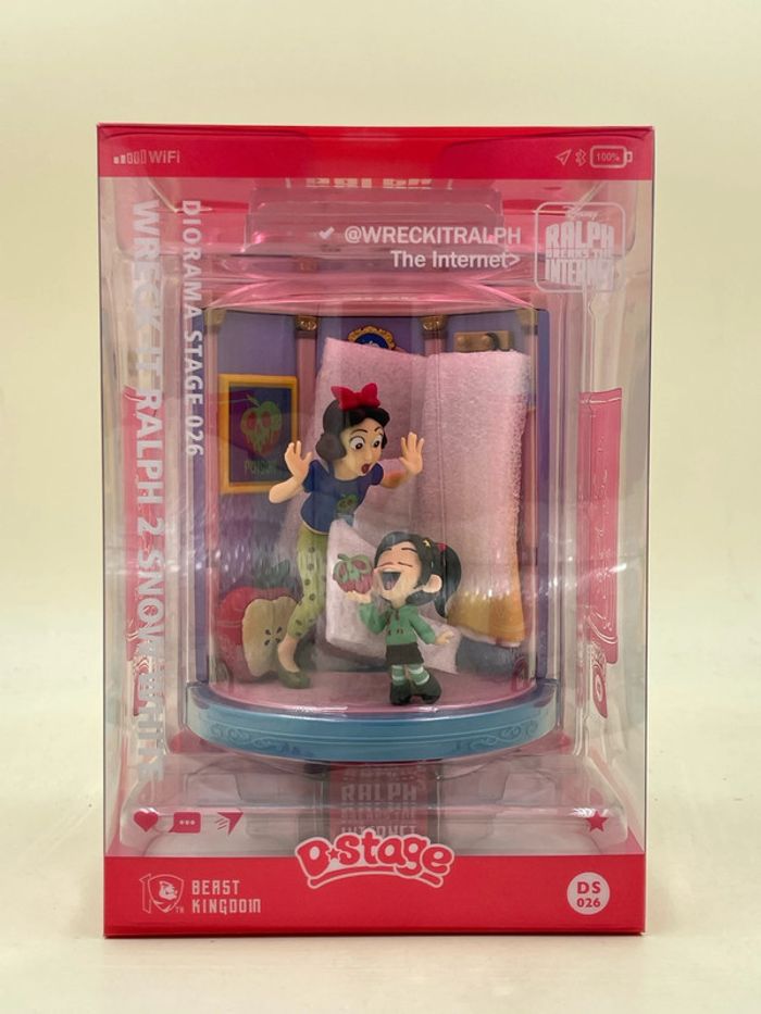 Figurine Disney Ralph breaks the internet 2 Snow White diorama Beast Kingdom neuf