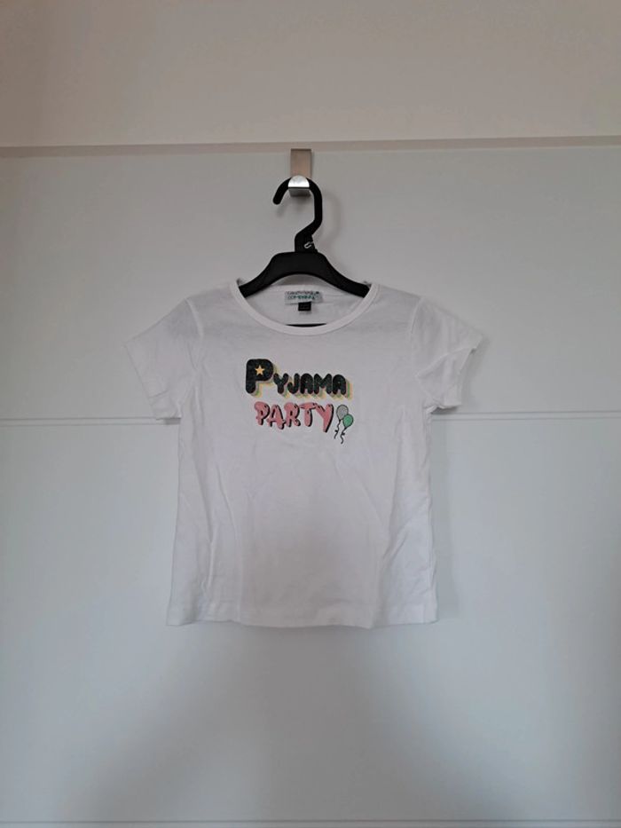 2 pièces Pyjama blanc et marine La Twisty Company