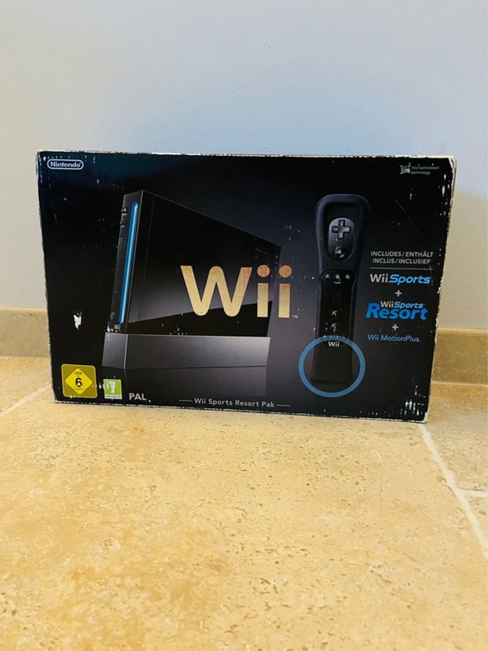 Console Nintendo Wii Noir - photo numéro 3