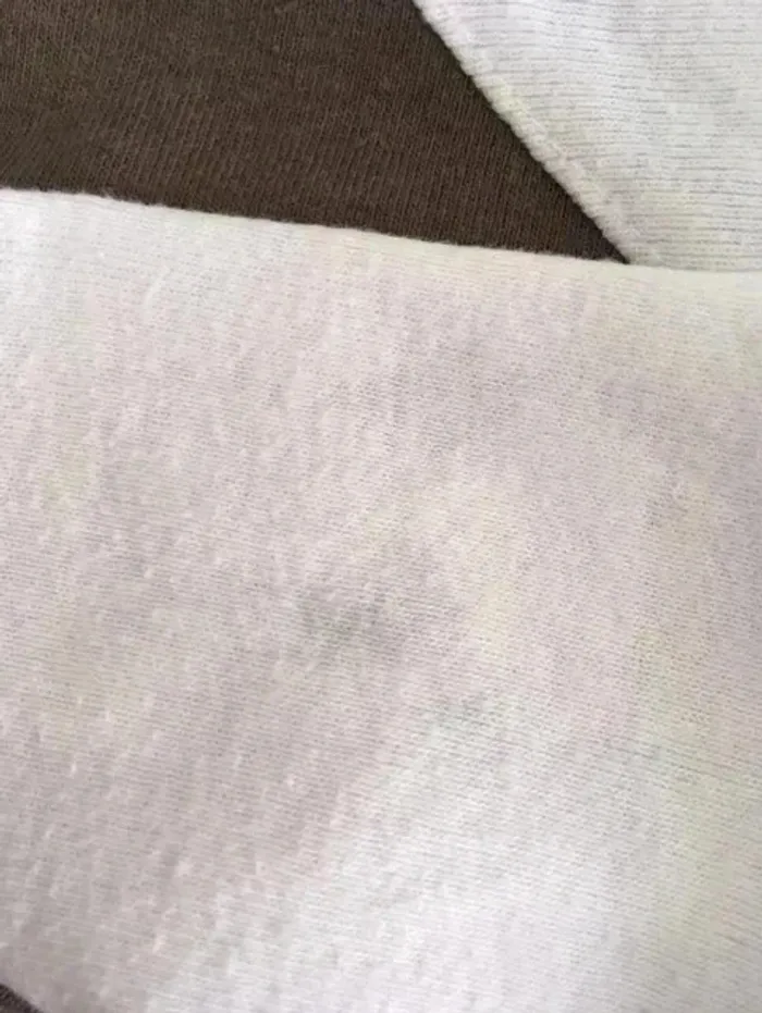 👕 T-shirt manches longues garçon 12 ans East Pole – blanc & marron - photo numéro 3