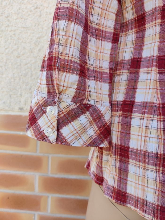 Chemise à carreaux femme enceinte H&M mama taille S - photo numéro 3