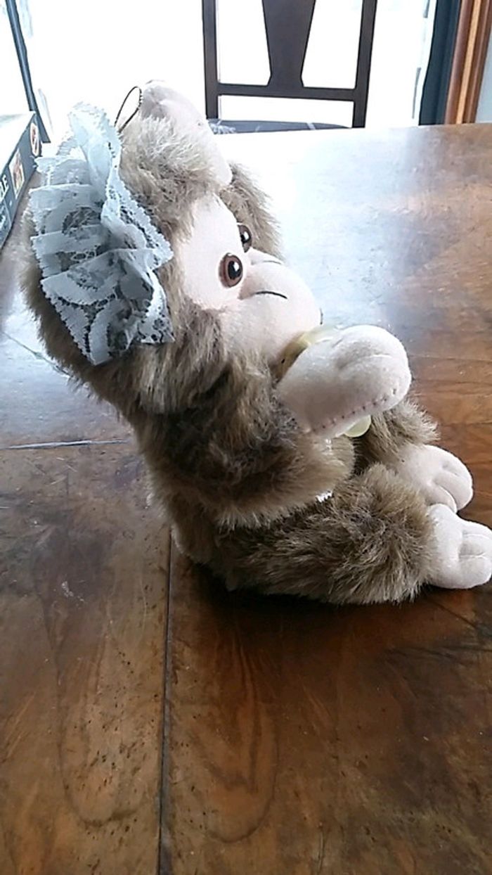 Peluche singe - photo numéro 2