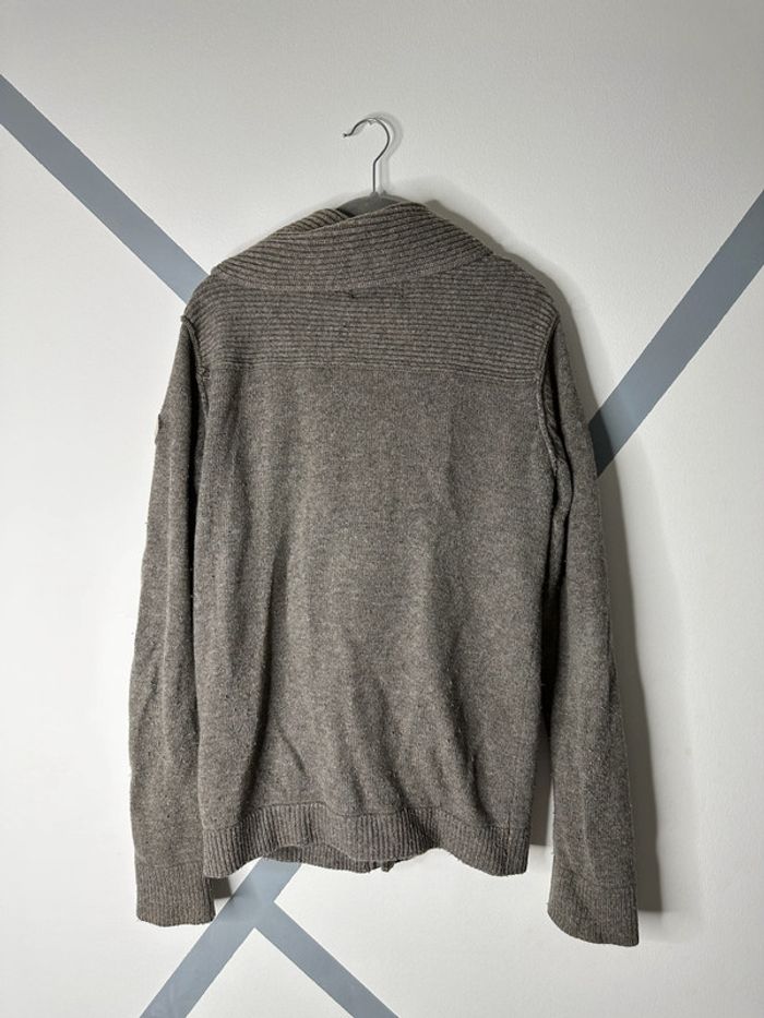 Cardigan Gris homme Chevignon vintage - photo numéro 5