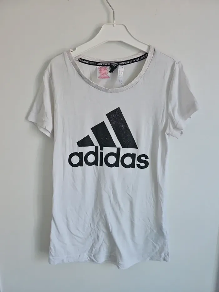 T-shirt blanc adidas fille 14 ans