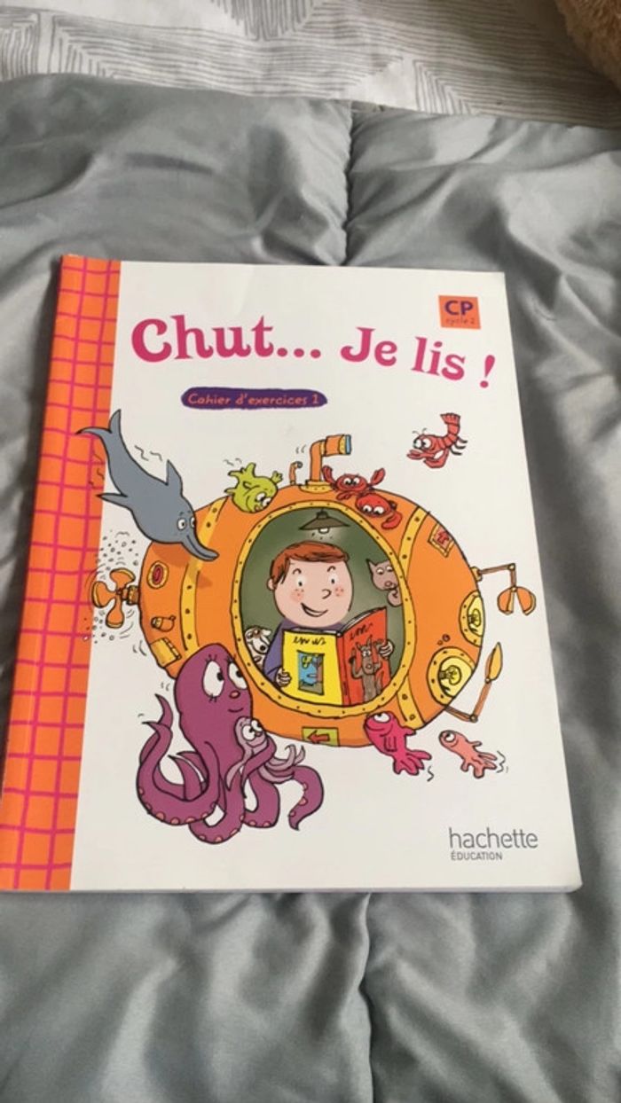 Livre Chut Je lis cahier d’exercices nº1