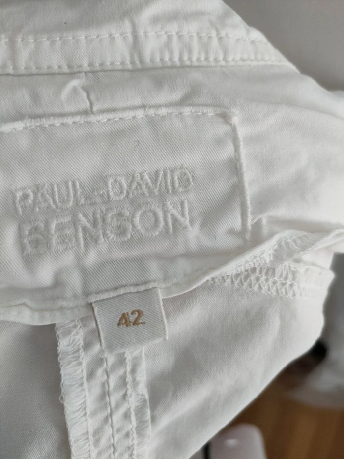 veste blanche cintrée 40/42 Paul David Benson - photo numéro 7